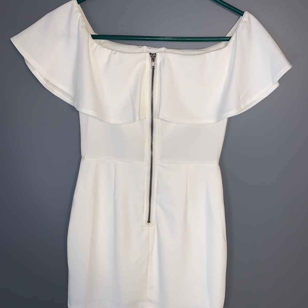 S off the shoulder dress
